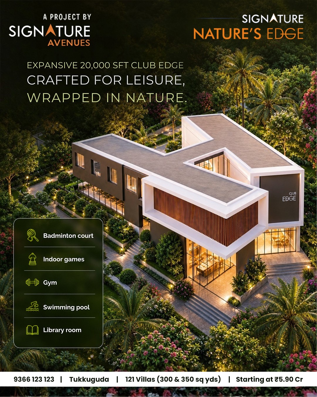 Club Edge — crafted for leisure