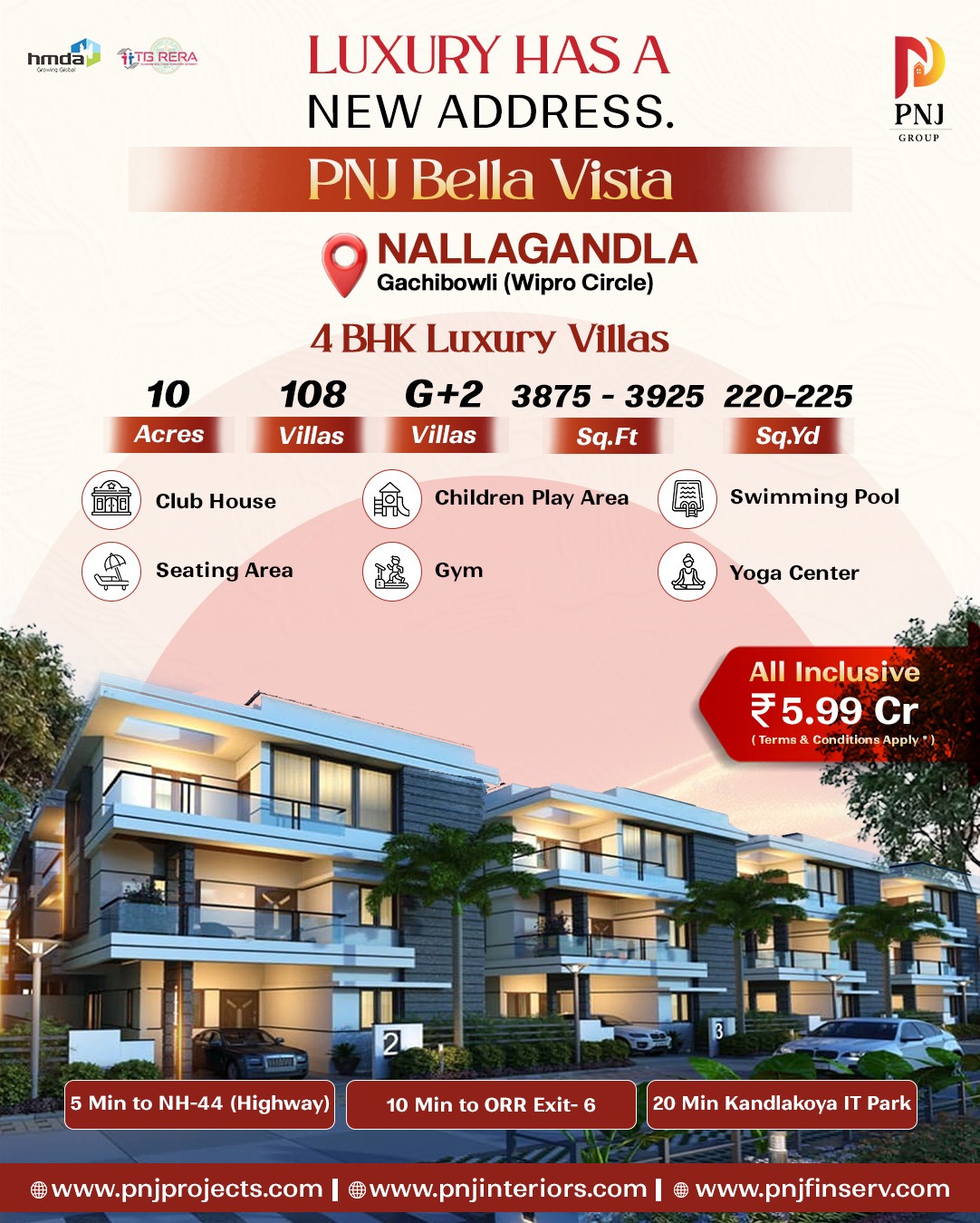 PNJ Bella Vista, Nallagandla