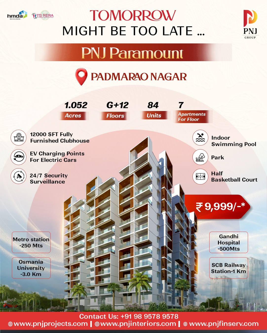 PNJ Paramount, Padmarao Nagar